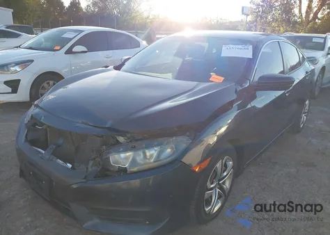 2016 Honda Civic Lx из США, поврежденный, VIN 19XFC2F59GE019003